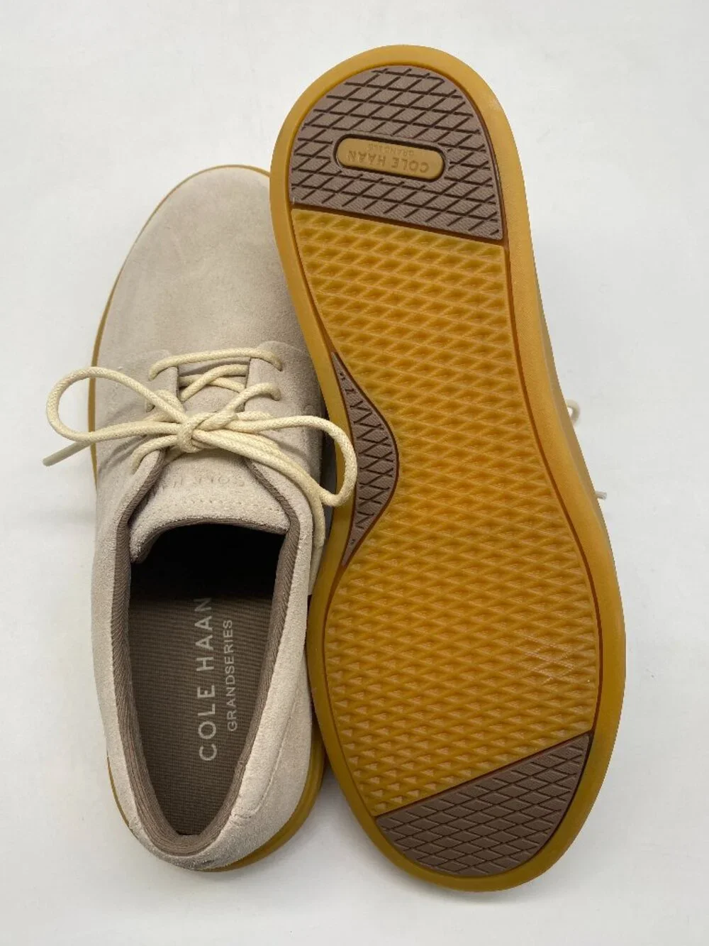 COLE HAAN LACE-UP SUEDE SHOES US MEN SIZE 8.5M